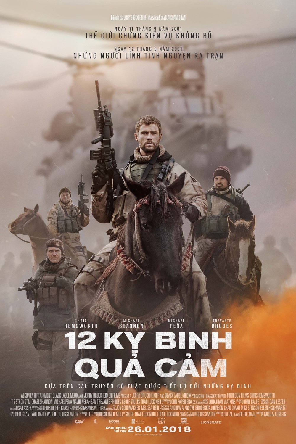 Xem Phim 12 Kỵ Binh Quả Cảm Full