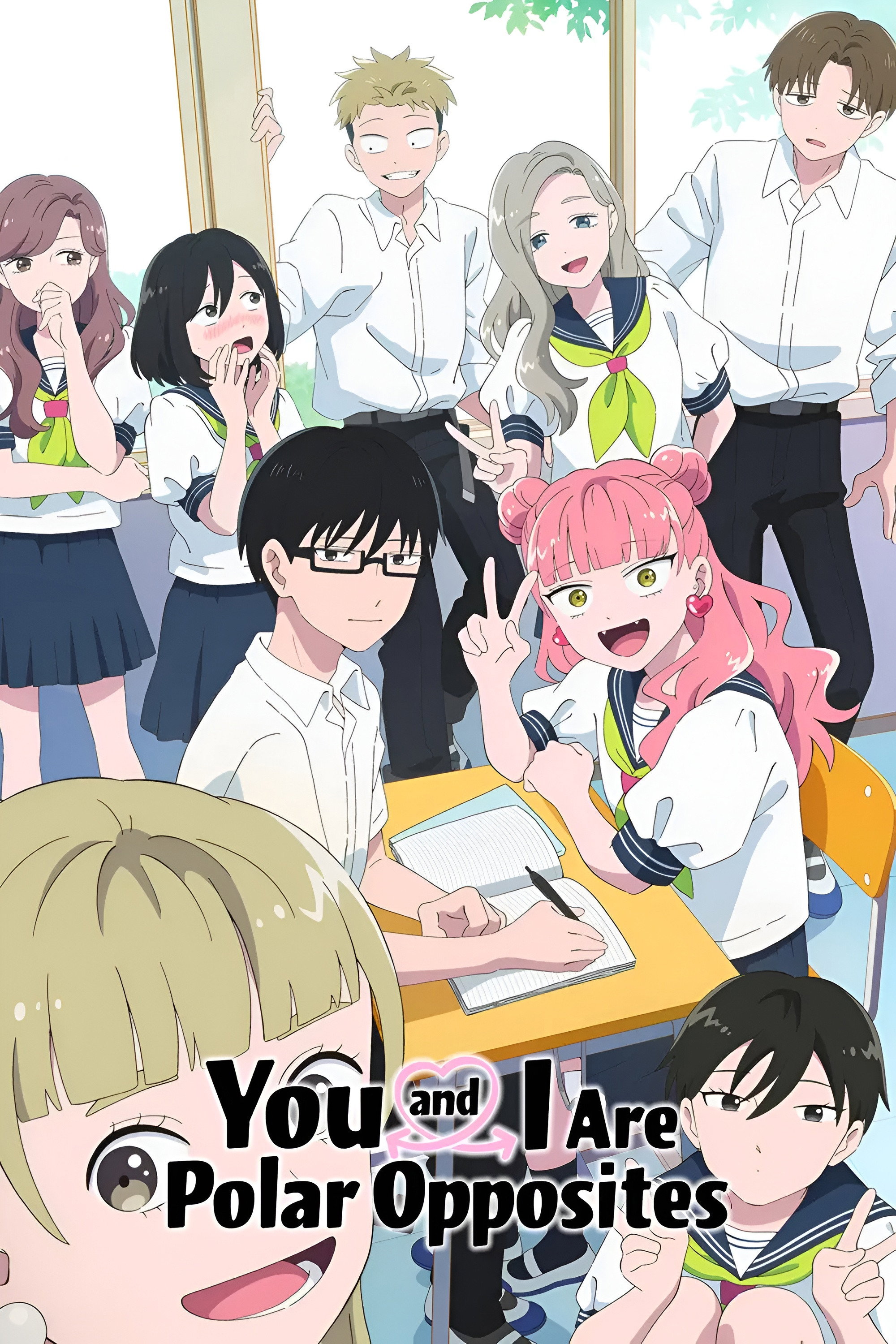 Xem phim Cậu Và Tớ Là Hai Thái Cực Đối Lập (Seihantai na Kimi to Boku) (Phần 2) - Motchill