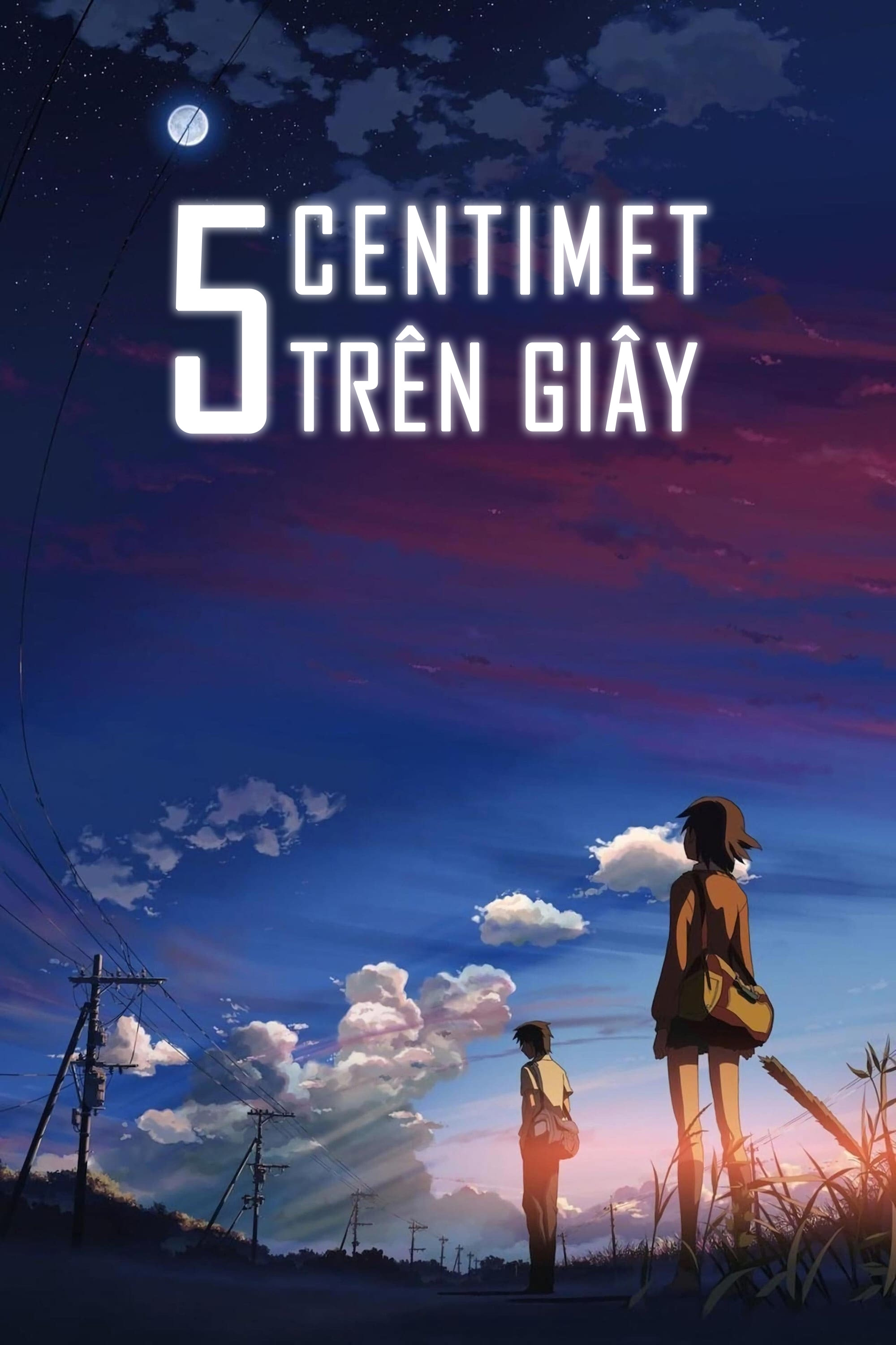 Xem phim 5 Centimet Trên Giây - Motchill